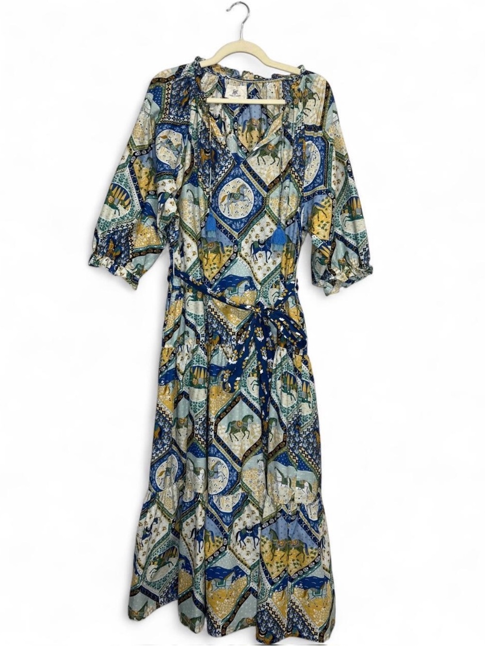 Printfresh "The Devon Dress in High Horse" Size Large. See description - Picture 8 of 11